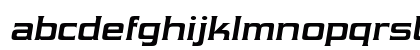Vibrocentric Bold Italic Lowercase Preview