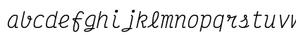 VictorMono Nerd Font Italic Preview