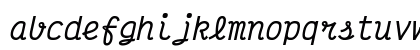 VictorMono Nerd Font Italic Preview