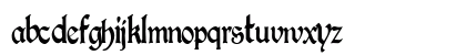 VictorianFont64 Regular Lowercase Preview