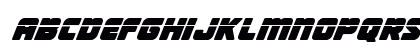 Victory Comics Laser Italic Italic Preview