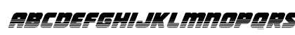 Victory Comics Two-Tone Italic Italic Lowercase Preview