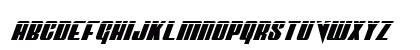 Vindicator Laser Italic Italic Lowercase Preview