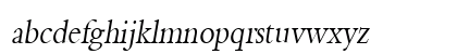 VittateCond Oblique Lowercase Preview