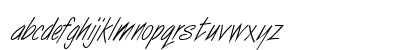 Vizier-Condensed Italic Lowercase Preview