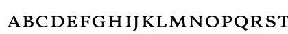 Vollkorn SC Regular Lowercase Preview