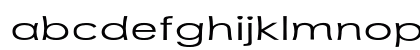 Voltagio Extra-expanded Regular Lowercase Preview