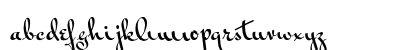 Vonnegut Regular Lowercase Preview