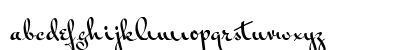 Vonnegut Regular Lowercase Preview