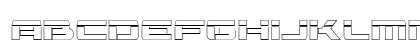 Vorpal Outline Regular Lowercase Preview