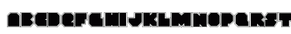 VX Rocket Academy Regular Lowercase Preview