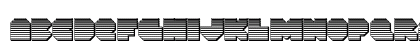 VX Rocket Chrome Regular Lowercase Preview