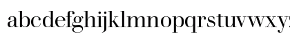 Walbaum Display Regular Lowercase Preview