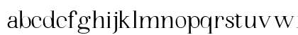 Walina Regular Lowercase Preview