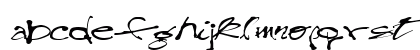 WallWriting34 Regular Lowercase Preview