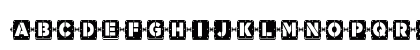 Waponi Regular Lowercase Preview