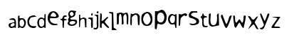 Warm milk Regular Lowercase Preview