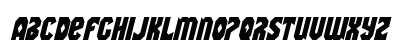 Warrior Nation Italic Lowercase Preview