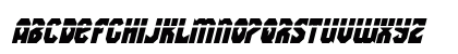 Warrior Nation Laser Italic Italic Preview