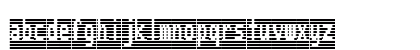 WarText Inverse Regular Preview