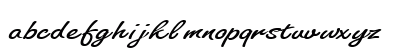 WaveScape48 Regular Lowercase Preview