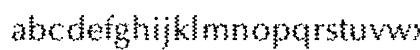 wavey Wave Regular Lowercase Preview