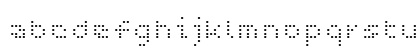WC PIXHOLE light Bta Regular Lowercase Preview