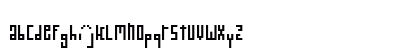 webPixel Regular Lowercase Preview