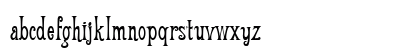 Weehah Regular Lowercase Preview