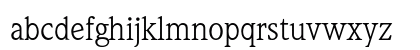 Weidemann Regular Lowercase Preview