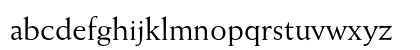 Weiss Regular Lowercase Preview