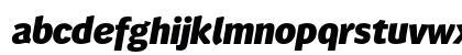 Wendelin Reduced 86 Fett Kursiv Lowercase Preview