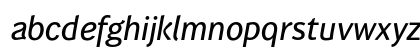 Wendelin Reduced 66 Kraeftig Kursiv Lowercase Preview