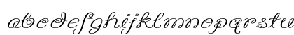 Whirly Extra-expanded Regular Lowercase Preview