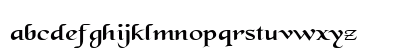 WhiteWaterRaft27 Regular Lowercase Preview