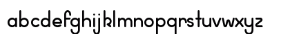 Wida Round Demo Regular Lowercase Preview