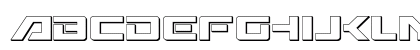 Wildcard 3D Regular Lowercase Preview