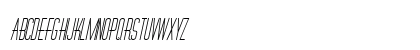 Wire Bold Italic Lowercase Preview