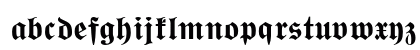 Wittenberger Fraktur MT Std Bold Preview