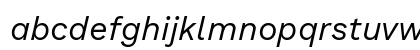 Work Sans Italic Preview