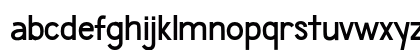 Wumbology-Medium Regular Lowercase Preview