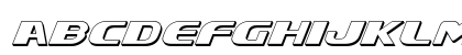 Xcelsion Deep 3D Italic Italic Lowercase Preview