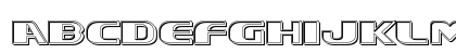 Xcelsion Engraved Regular Lowercase Preview
