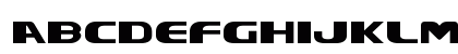 Xcelsion Regular Lowercase Preview