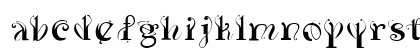 Yedra Purpurea Regular Lowercase Preview