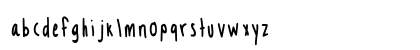 Yeet Regular Lowercase Preview