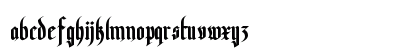 Yerninde Regular Lowercase Preview