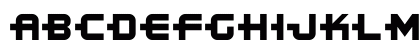 Kinex Regular Lowercase Preview