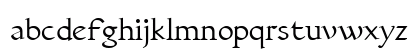 Yngreena Regular Lowercase Preview