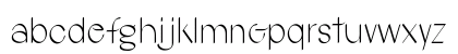 Yoko Smile Regular Lowercase Preview